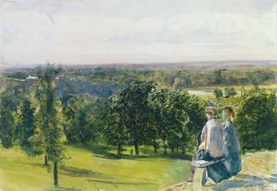 In Richmond Park by John William Inchbold